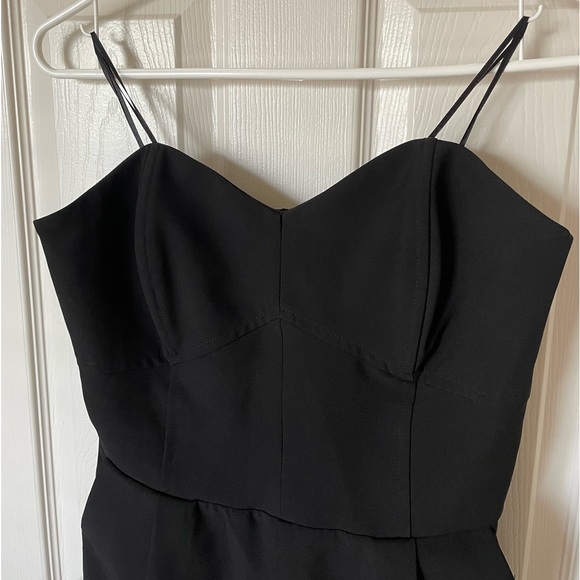 Adelyn Rae NWOT Sleeveless Boned Skinny Fit Jumpsuit - Black - Picture 2 of 7